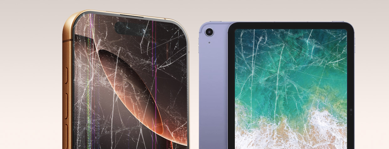 Preço para trocar a tela iPhone e iPad